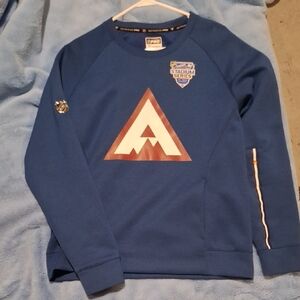 Fanatics Blue Crewneck Sweater with Graphic